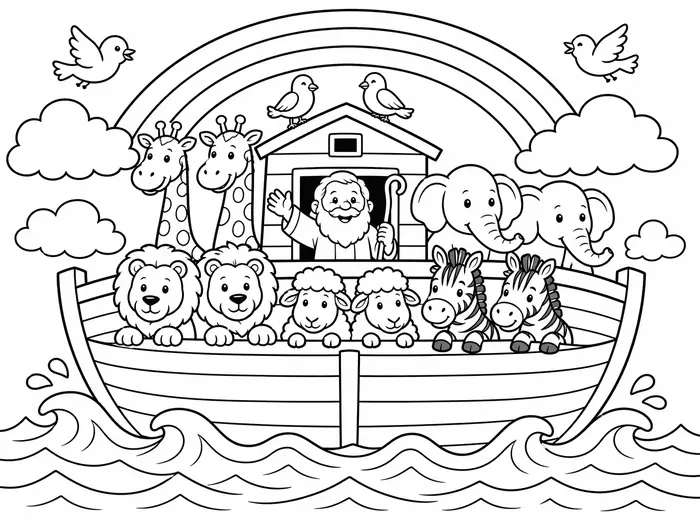 Desenhos bíblicos para colorir