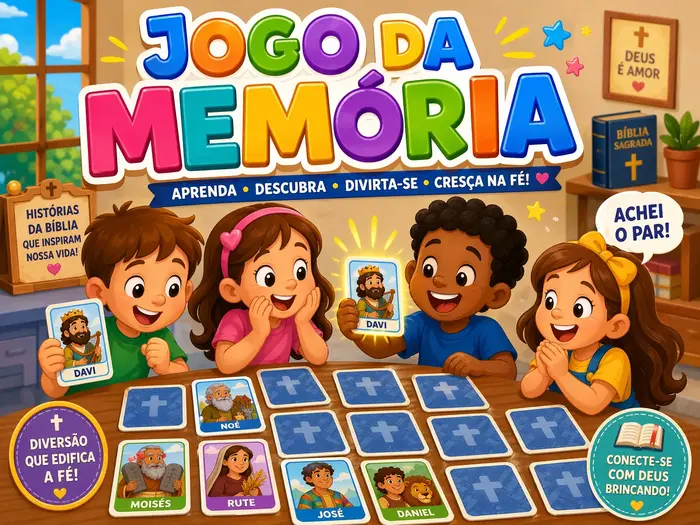 Jogo da Memória Bíblico